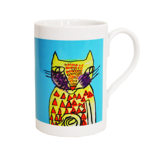 Cat Porcelain Mug